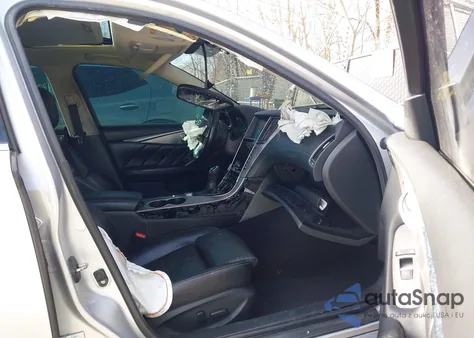 2018 Infiniti Q50 3.0T Sport z USA, uszkodzony, nr VIN JN1EV7AR6JM432537